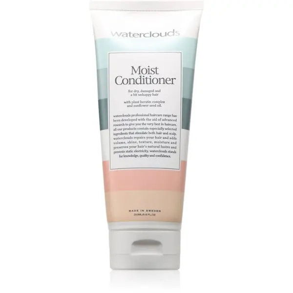 Waterclouds Waterclouds Moist Conditioner globinsko vlažilni balzam za suhe in krhke lase 200 ml