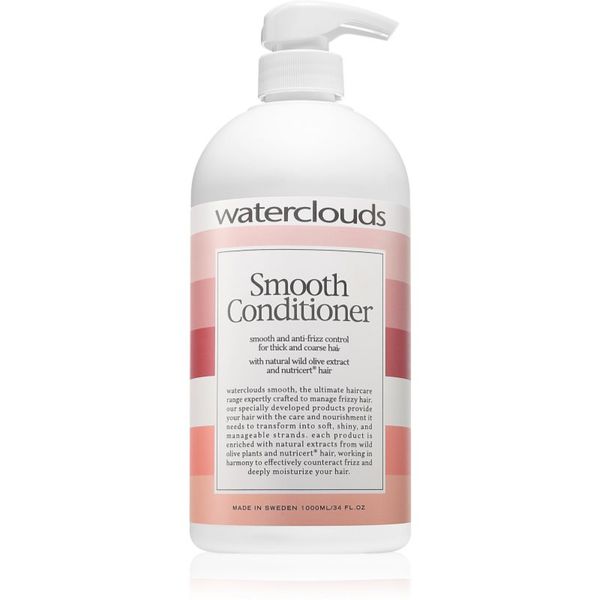 Waterclouds Waterclouds Smooth Conditioner intenzivni balzam proti krepastim lasem 1000 ml