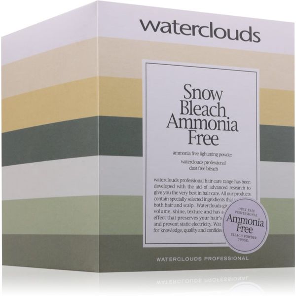 Waterclouds Waterclouds Snow Bleach Ammonia Free posvetlitveni puder za lase 500 g