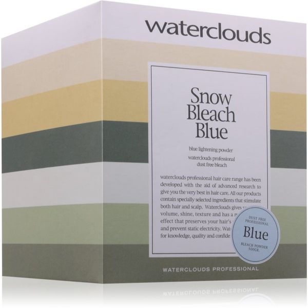 Waterclouds Waterclouds Snow Bleach Blue posvetlitveni puder za lase 500 g