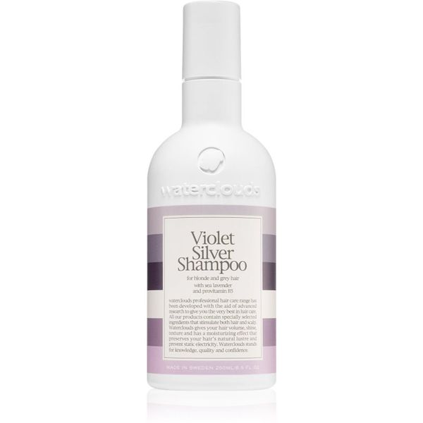 Waterclouds Waterclouds Violet Silver Shampoo šampon za nevtralizacijo rumenih tonov 250 ml