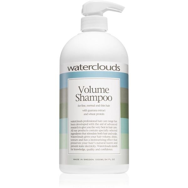 Waterclouds Waterclouds Volume Shampoo šampon za volumen tankih las 1000 ml