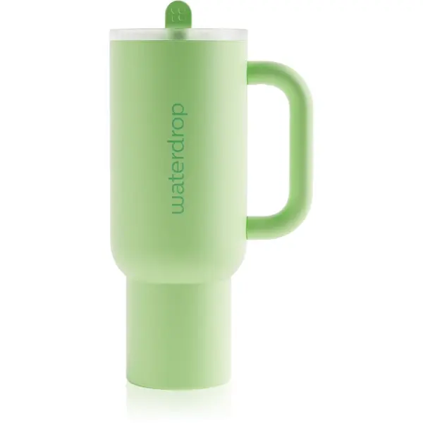 Waterdrop Waterdrop Explorer Tumbler lonček iz nerjavečega jekla s slamico Green 1100 ml