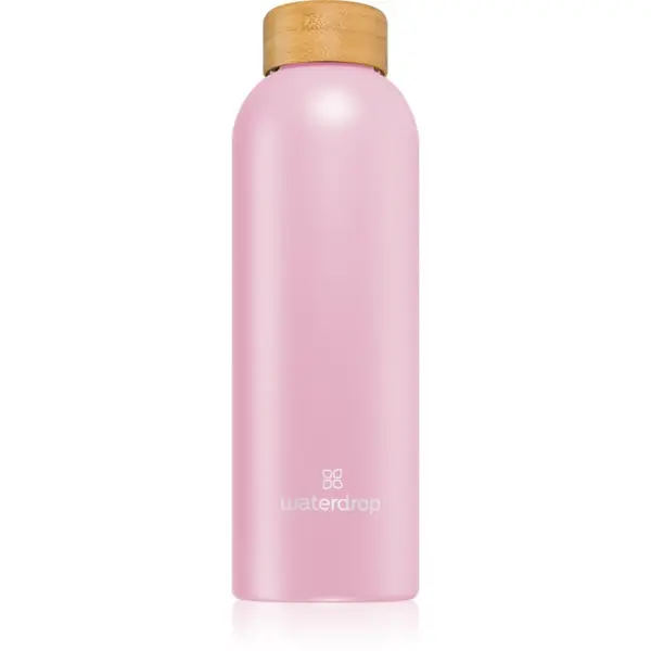 Waterdrop Waterdrop Thermo Steel steklenica za vodo iz nerjavnega jekla barva Pastel Pink Matt 600 ml
