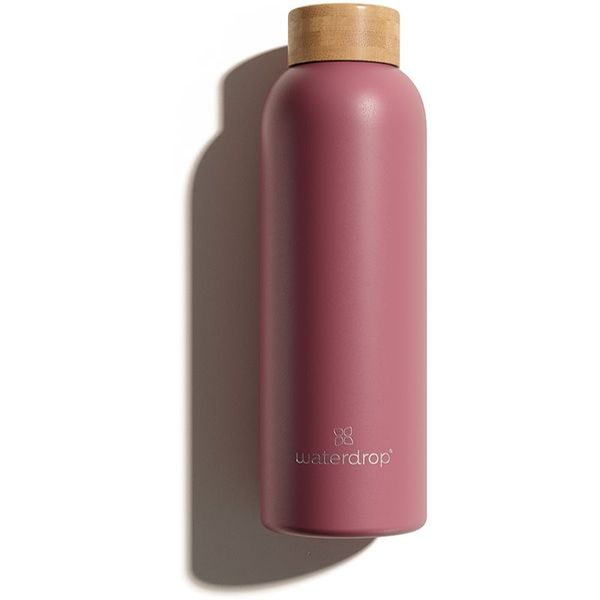 Waterdrop Waterdrop Thermo Steel steklenica za vodo iz nerjavnega jekla barva Pink Matt 600 ml