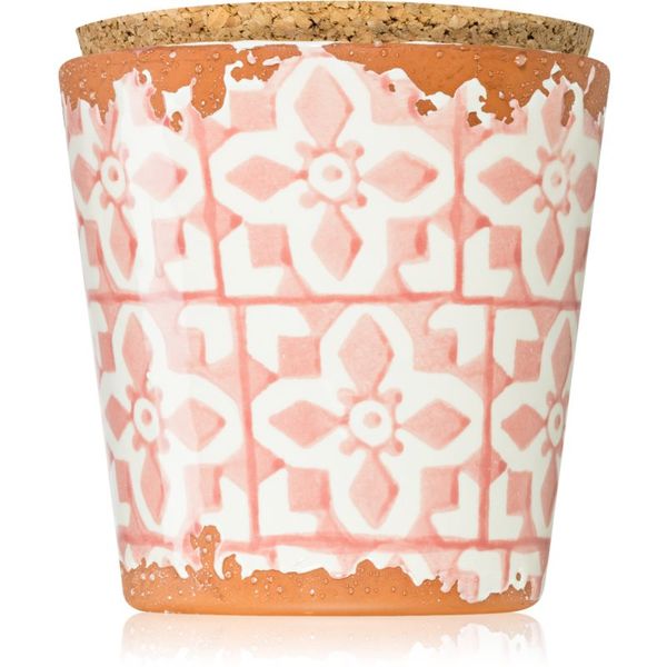 Wax Design Wax Design Mosaic Pink dišeča sveča 10x10 cm