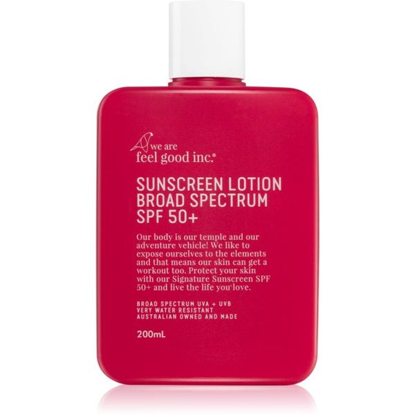We Are Feel Good Inc. We Are Feel Good Inc. Signature krema za sončenje SPF 50+ 200 ml