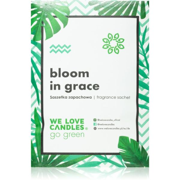 We Love Candles We Love Candles Go Green Bloom In Grace dišeča vrečka 25 g