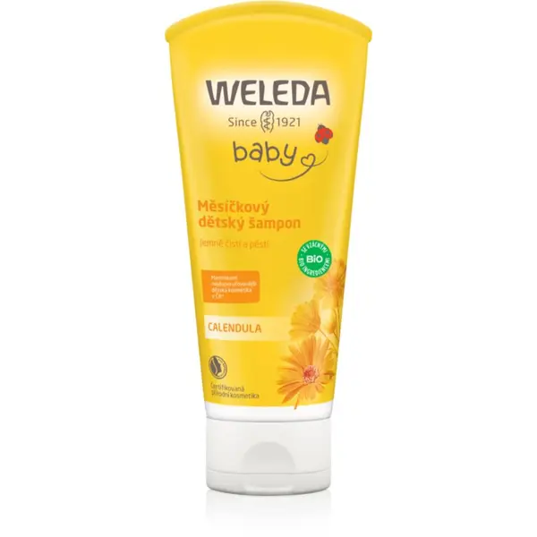 Weleda Weleda Baby and Child šampon in gel za prhanje za otroke ognjič 200 ml