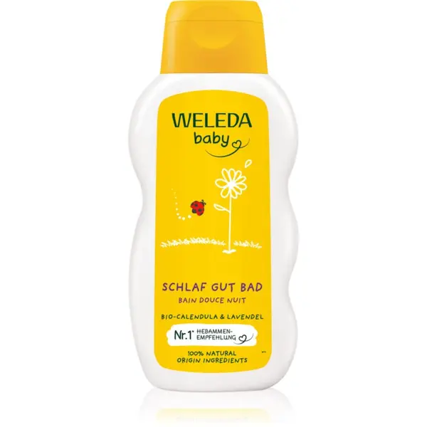 Weleda Weleda Baby ognjičeva kopel za dojenčke za lahko noč 200 ml