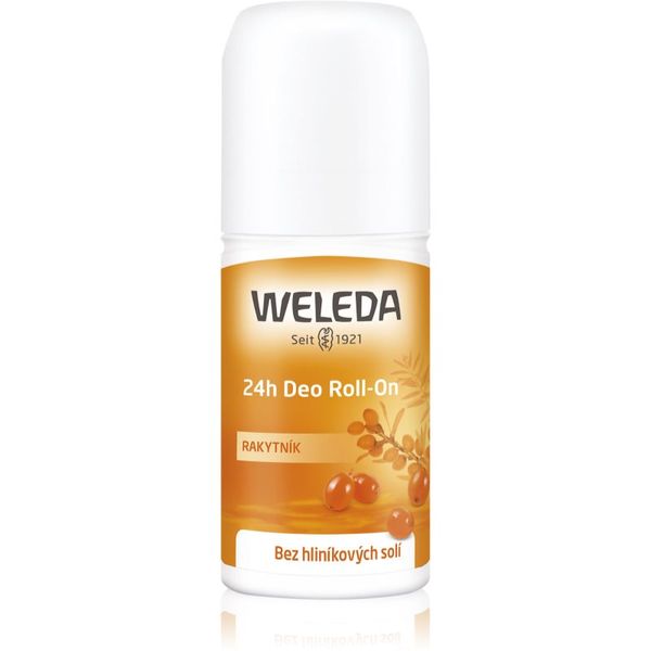 Weleda Weleda BIO Sea buckthorn syrup Sea Buckthorn dezodorant roll-on brez aluminijevih soli za 24 urno zaščito 50 ml