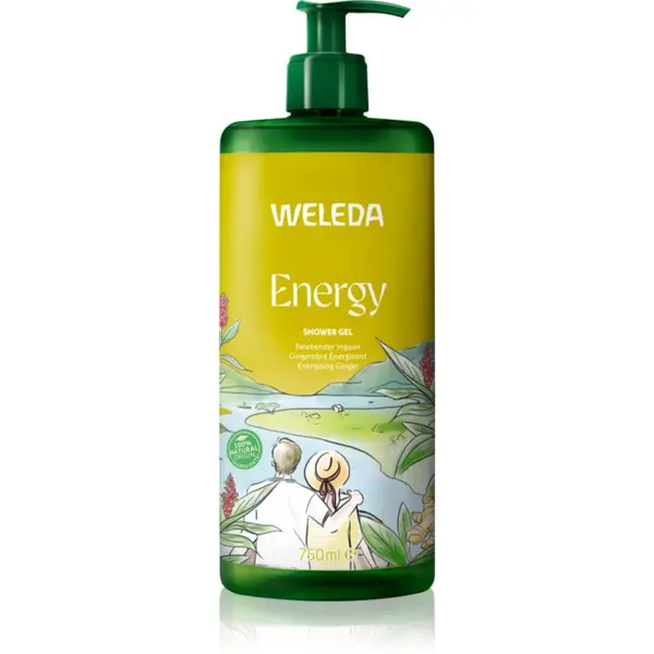 Weleda Weleda Energy poživitveni gel za prhanje Ginger, Citronella and Cedar 750 ml