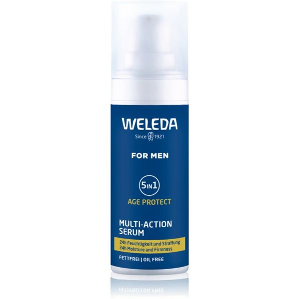 Weleda Weleda For Men 5v1 večnamenski serum za obraz za gube 30 ml