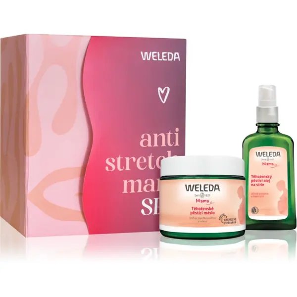 Weleda Weleda Mama Nature's Strength Against Stretch Marks set za preprečevanje in zmanjševanje strij