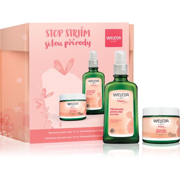 Weleda Weleda Mama Nature's Strength Against Stretch Marks set (za preprečevanje in zmanjševanje strij)