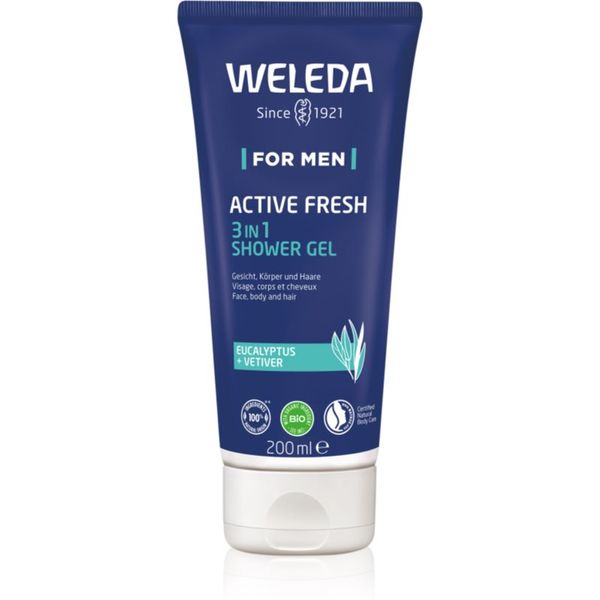 Weleda Weleda Men gel za prhanje z eteričnimi olji 200 ml
