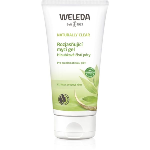 Weleda Weleda Naturally Clear posvetlitveni gel za umivanje za problematično kožo 100 ml