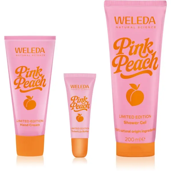 Weleda Weleda Pink Peach set za prehrano in hidracijo