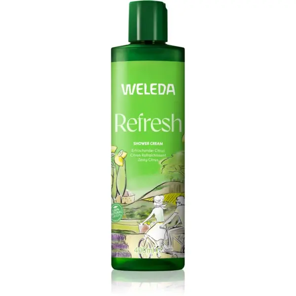 Weleda Weleda Refresh krema za prhanje z osvežujočim učinkom Citrus 400 ml