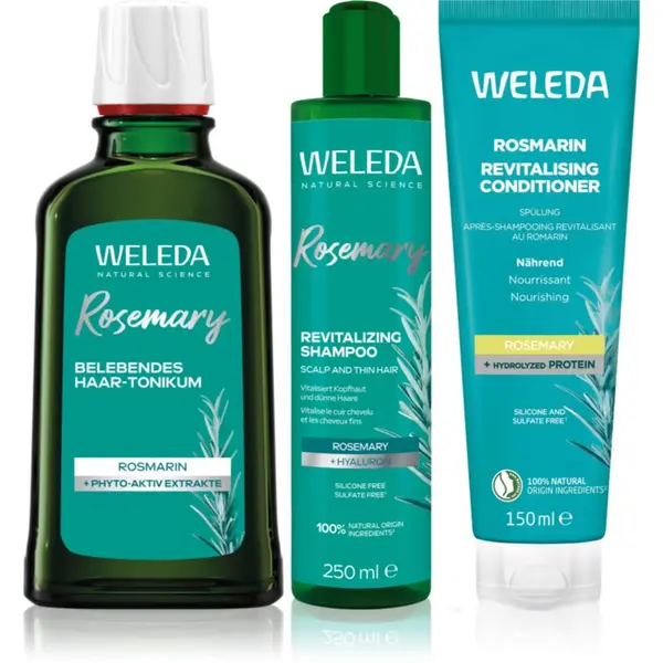 Weleda Weleda Rosemary set za okrepitev in rast las