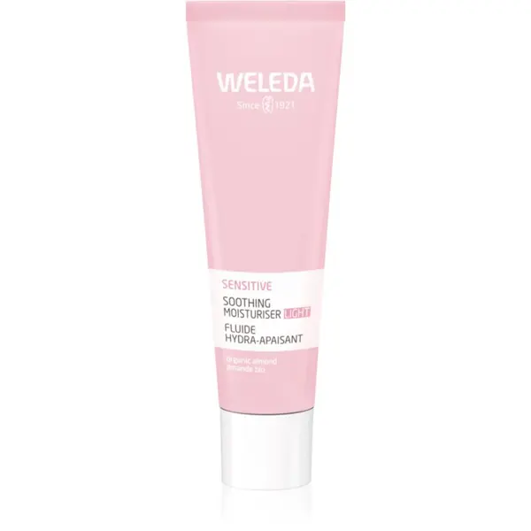 Weleda Weleda Sensitive Light pomirjajoča krema za obraz za občutljivo kožo 30 ml