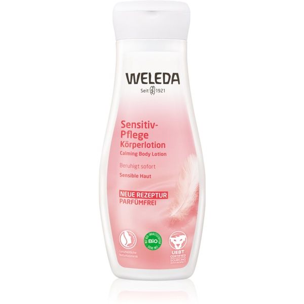 Weleda Weleda Sensitive nežno mleko za telo za občutljivo kožo 200 ml