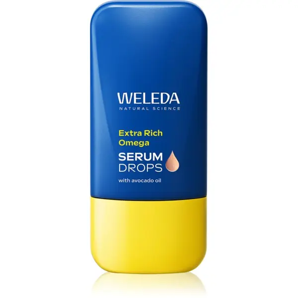 Weleda Weleda Serum Drops Extra Rich Omega krepilni serum za prehrano in hidracijo 30 ml