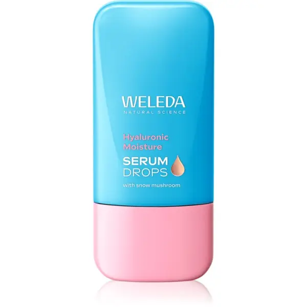 Weleda Weleda Serum Drops Hyaluronic Moisture posvetlitveni in vlažilni serum 30 ml