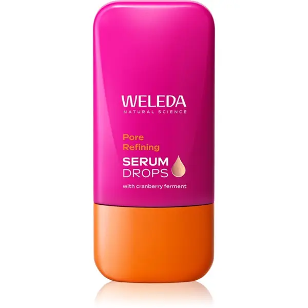 Weleda Weleda Serum Drops Pore Refining serum za osvetljevanje za zmanjšanje por 30 ml