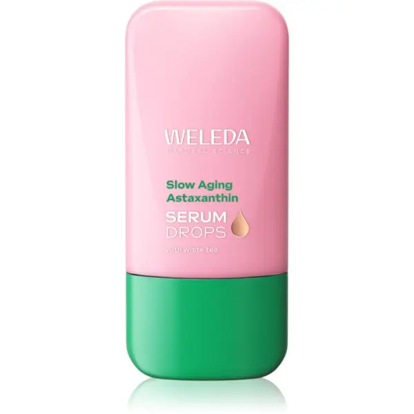 Weleda Weleda Serum Drops Slow Aging Astaxanthin serum za glajenje za pomladitev kože 30 ml