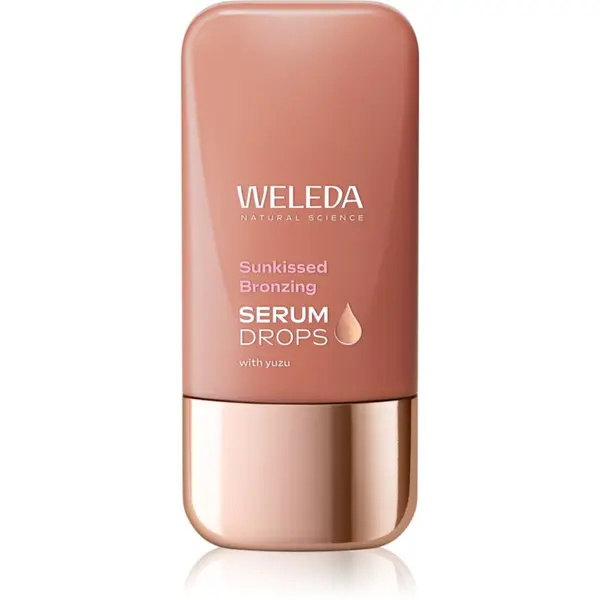 Weleda Weleda Serum Drops Sunkissed Bronzing vlažilni serum za obraz z učinkom postopne porjavitve 30 ml