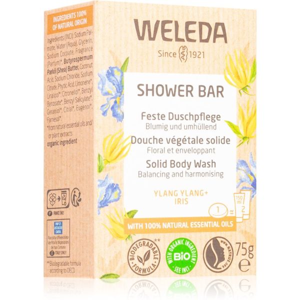 Weleda Weleda Shower Bar rastlinsko milo z vonjem cvetja 75 g