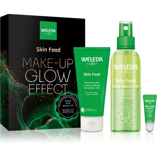 Weleda Weleda Skin Food Make-Up Glow Effect darilni set (za osvetljevanje kože in hidratacijo)