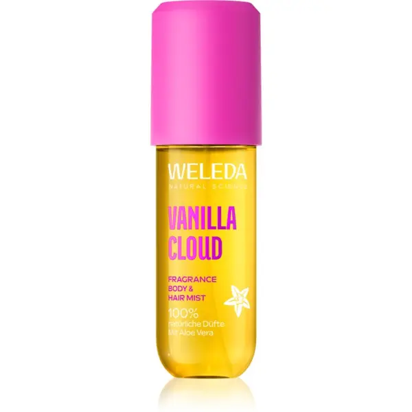 Weleda Weleda Vanilla Cloud odišavljeno pršilo za telo in lase za ženske 95 ml