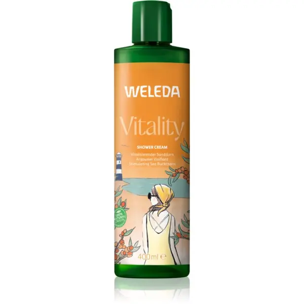 Weleda Weleda Vitality spodbujajoča krema za prhanje Sea ​​buckthorn, Grapefruit and Mandarin 400 ml