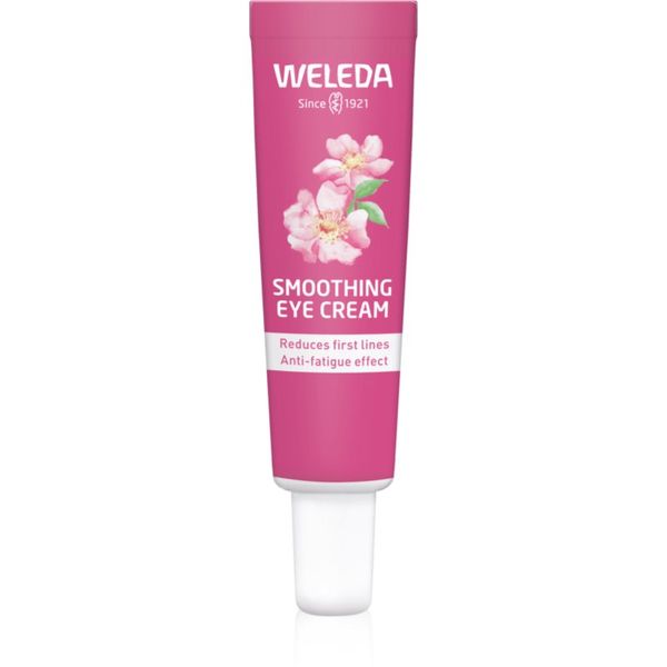 Weleda Weleda Wild Rose & White Tea krema za osvetljevanje predela okoli oči za dan in noč 12 ml