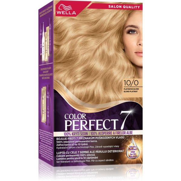 Wella Wella Color Perfect Intense barva za lase odtenek 10/0 Platinium Blonde 1 kos