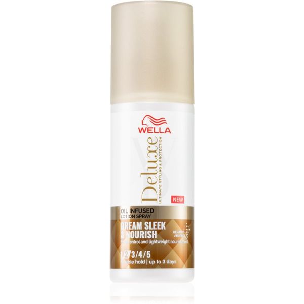 Wella Wella Deluxe Dream Sleek & Nourish oljasto pršilo za lase 150 ml