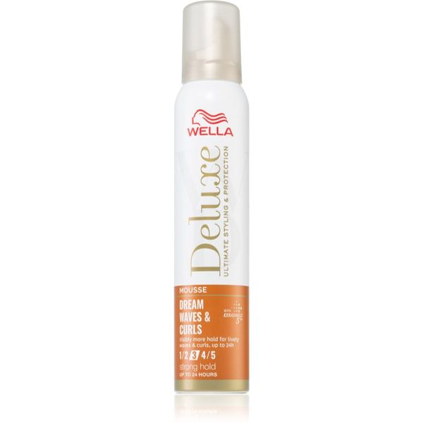 Wella Wella Deluxe Dream Waves & Curls penasti utrjevalec za lase za valovite in kodraste lase 200 ml