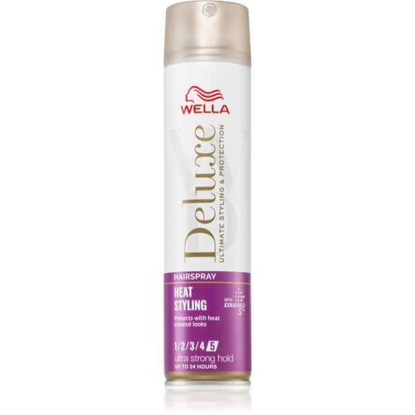 Wella Wella Deluxe Heat Styling lak za lase za toplotno oblikovanje las 250 ml