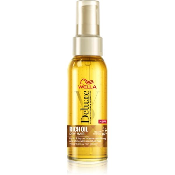 Wella Wella Deluxe Rich Oil hranilno olje za suhe lase 100 ml