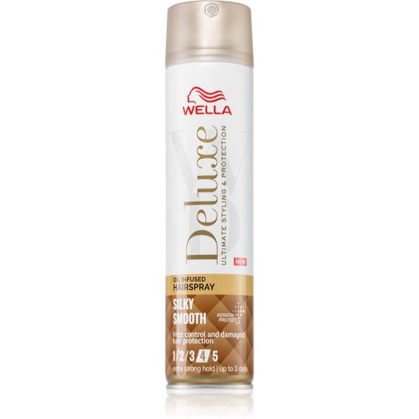 Wella Wella Deluxe Silky Smooth regeneracijski lak za lase z ekstra močnim utrjevanjem 250 ml