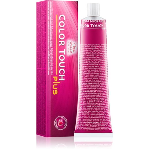 Wella Professionals Wella Professionals Color Touch Plus barva za lase odtenek 55/04  60 ml