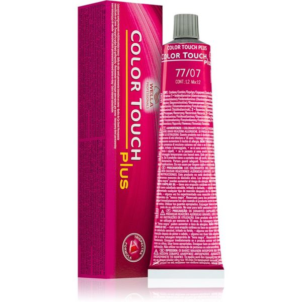 Wella Professionals Wella Professionals Color Touch Plus barva za lase odtenek 77/07  60 ml