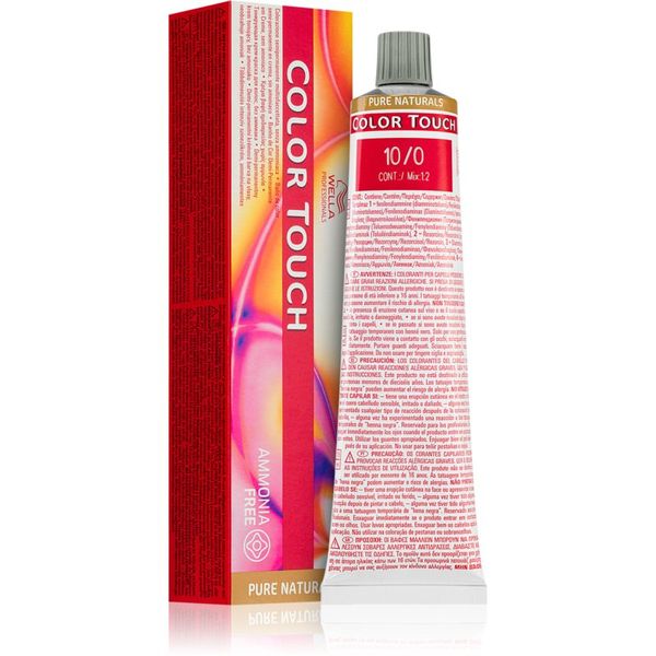 Wella Professionals Wella Professionals Color Touch Pure Naturals barva za lase odtenek 10/0  60 ml