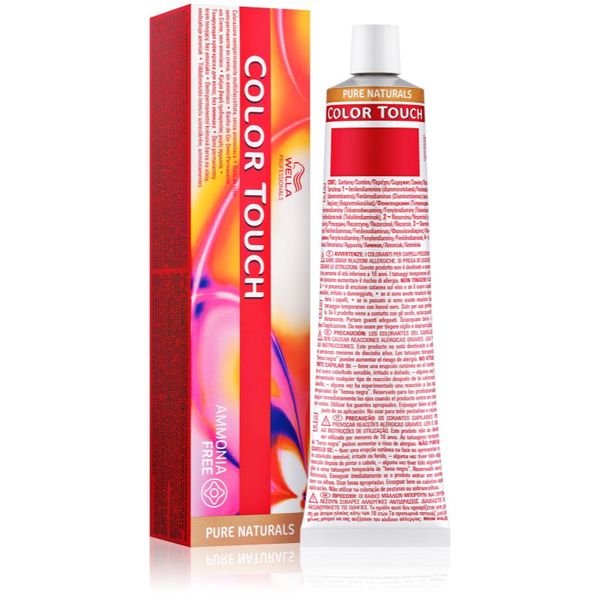 Wella Professionals Wella Professionals Color Touch Pure Naturals barva za lase odtenek 3/0  60 ml