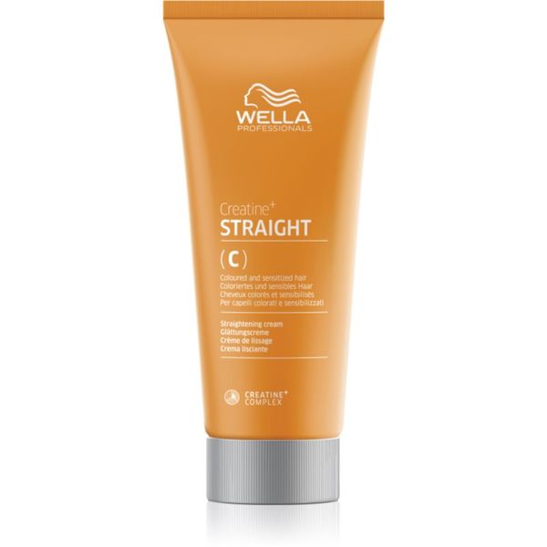 Wella Professionals Wella Professionals Creatine+ Straight krema za ravnanje las za vse tipe las Straight C/S 200 ml
