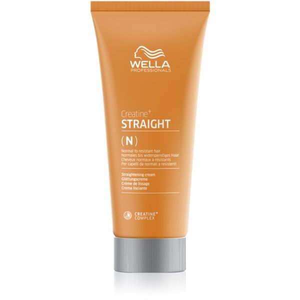 Wella Professionals Wella Professionals Creatine+ Straight krema za ravnanje las za vse tipe las Straight N 200 ml