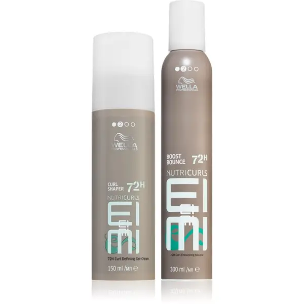 Wella Professionals Wella Professionals Eimi Nutricurls set za kodraste lase 2 kos