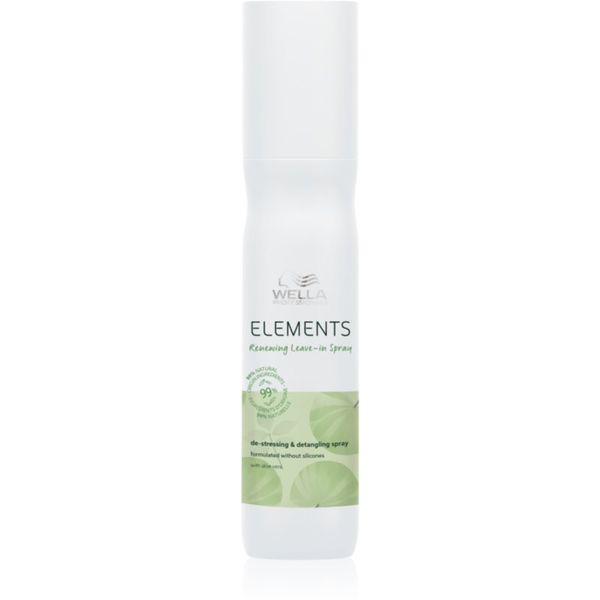 Wella Professionals Wella Professionals Elements balzam brez spiranja za sijaj in mehkobo las 150 ml